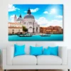Grand Canal & Basilica Santa Maria Della Salute, Venice, Italy Wall Art Decor 100% Australian Made