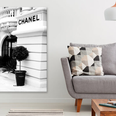 Black and White Luxury Fashion Store Print 100% Australian Made