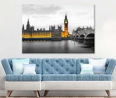 House of Parliament & Bigben Stunning Design Print 100% Australian Made