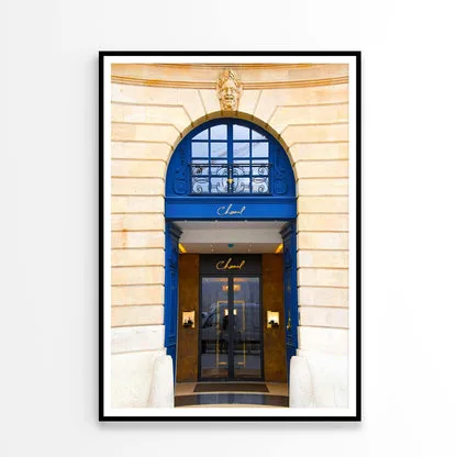 Luxury Blue Colored Fashion Store Design Home Decor Premium Quality Poster Print Choose Your Sizes - Image 3