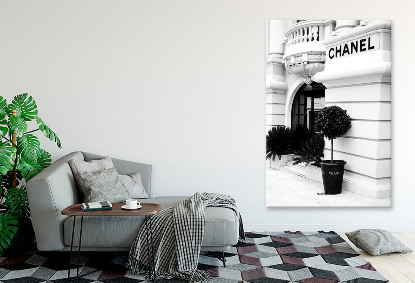 Black and White Luxury Fashion Store Print 100% Australian Made - Image 2