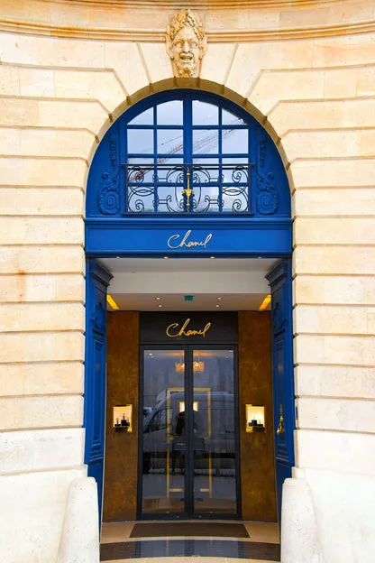 Luxury Blue Colored Fashion Store Design Home Decor Premium Quality Poster Print Choose Your Sizes - Image 4