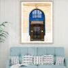 Luxury Blue Colored Fashion Store Design Home Decor Premium Quality Poster Print Choose Your Sizes - Image 2