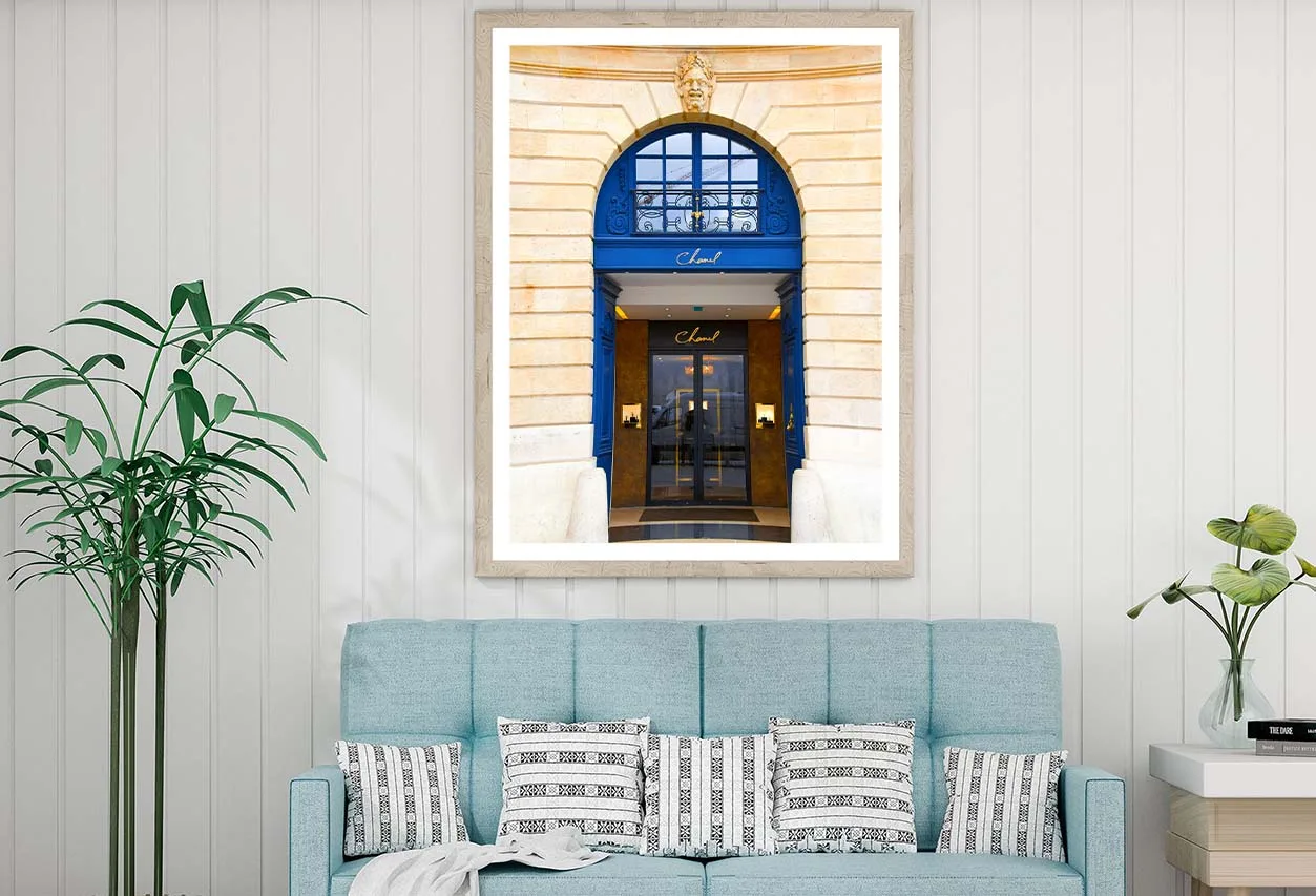 Luxury Blue Colored Fashion Store Design Home Decor Premium Quality Poster Print Choose Your Sizes - Image 2