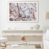 Silver & Pink Brown Line Abstract Design Home Decor Premium Quality Poster Print Choose Your Sizes - Image 2