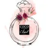 Peach Colored Luxury Perfume Bottle Design Home Decor Premium Quality Poster Print Choose Your Sizes - Image 4