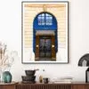 Luxury Blue Colored Fashion Store Design Home Decor Premium Quality Poster Print Choose Your Sizes