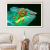 Chameleon Closeup View Photograph Home Decor Premium Quality Poster Print Choose Your Sizes - Image 2