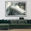 Grey Black & Gold Lines Abstract Design Home Decor Premium Quality Poster Print Choose Your Sizes