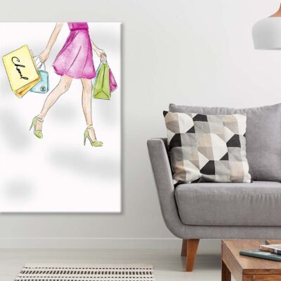 Luxury Green Heels Fashion Art Print 100% Australian Made