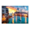 Canal With Boats and Buildings in The Background Acrylic Glass Print Tempered Glass Wall Art 100% Made in Australia Ready to Hang - Image 4