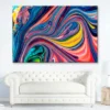 Beautiful Acrylic Color Abstract Background Wall Art Decor 100% Australian Made - Image 2