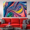 Beautiful Acrylic Color Abstract Background Wall Art Decor 100% Australian Made