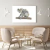 Koala Bear Watercolor Painting Home Decor Premium Quality Poster Print Choose Your Sizes - Image 2