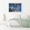 Dog Portrait Smudge Painting Home Decor Premium Quality Poster Print Choose Your Sizes