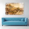 Roman Forums - Artistic Retro Styled Picture Acrylic Glass Print Tempered Glass Wall Art 100% Made in Australia Ready to Hang - Image 2