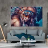 Native Kid Headdress Popular multicoloured Print 100% Australian Made