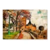 Fairy Alcazar Castle, Segovia, Spain, Picture in Painting Style Acrylic Glass Print Tempered Glass Wall Art 100% Made in Australia Ready to Hang - Image 4