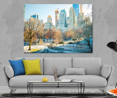 Central Park in Winter New York City Photograph Print 100% Australian Made
