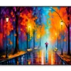 Walking Women & City Nightlife Home Decor Premium Quality Poster Print Choose Your Sizes - Image 2