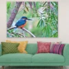Kingfisher Bird on Tree Branch Photograph Print 100% Australian Made - Image 2