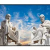 Plato And Socrates, The Greatest Ancient Greek Philosophers Home Decor Premium Quality Poster Print Choose Your Sizes - Image 4
