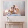 Siberian Tiger & Winter Wall Art Decor 100% Australian Made - Image 2