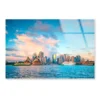 Boat in The Water Near a City Acrylic Glass Print Tempered Glass Wall Art 100% Made in Australia Ready to Hang - Image 4