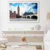 Big Ben, The Houses of Parliament and Westminster Bridge in London Home Decor Premium Quality Poster Print Choose Your Sizes - Image 2