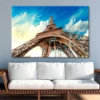 Beautiful View of Eiffel Tower with Sky Sunset Paris Wall Art Decor 100% Australian Made - Image 3