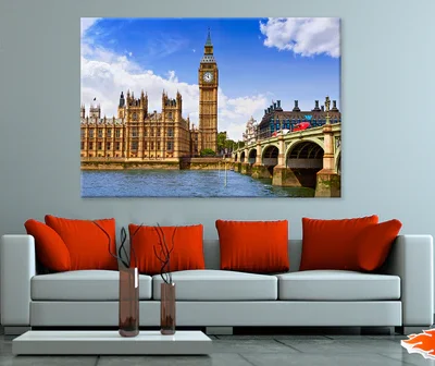 Big Ben tower in London UK Print 100% Australian Made