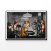 Dogs Playing Cards Decor Premium Quality Poster Print Choose Your Sizes - Image 3