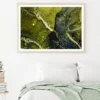 Dark Green & Gold Fluid Abstract Design Home Decor Premium Quality Poster Print Choose Your Sizes - Image 2