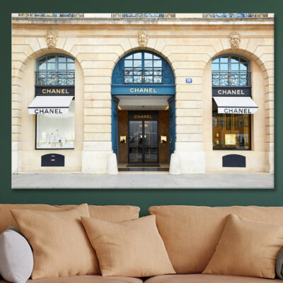 Colorful Fashion Store Print Canvas Ready to hang