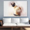 Cat Abstract Design Print 100% Australian Made