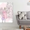 Lady With Elegant Fashion Store Print 100% Australian Made - Image 2