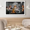 Dogs Playing Cards Decor Premium Quality Poster Print Choose Your Sizes - Image 2