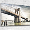 City Street Cloudy Sky Print Tempered Glass Wall Art 100% Made in Australia Ready to Hang