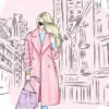 Lady With Elegant Fashion Store Print 100% Australian Made - Image 3