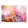 Fireworks In the Sky Over the Eiffel Tower Acrylic Glass Print Tempered Glass Wall Art 100% Made in Australia Ready to Hang - Image 5