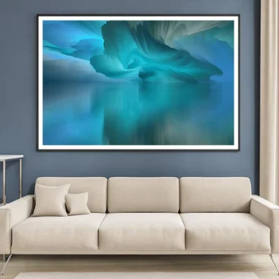 Surreal Lake & Reflections Abstract Home Decor Premium Quality Poster Print Choose Your Sizes