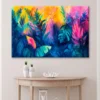 Colorful Leaves Abstract Wall Art Decor 100% Australian Made