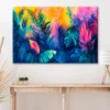 Colorful Leaves Abstract Wall Art Decor 100% Australian Made - Image 2