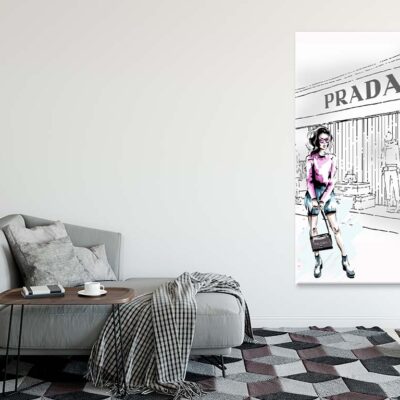 Fashion Girl with Specs Fashion Art Print 100% Australian Made