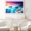 Majestic Summer Sunset Over the Sea Home Decor Premium Quality Poster Print Choose Your Sizes