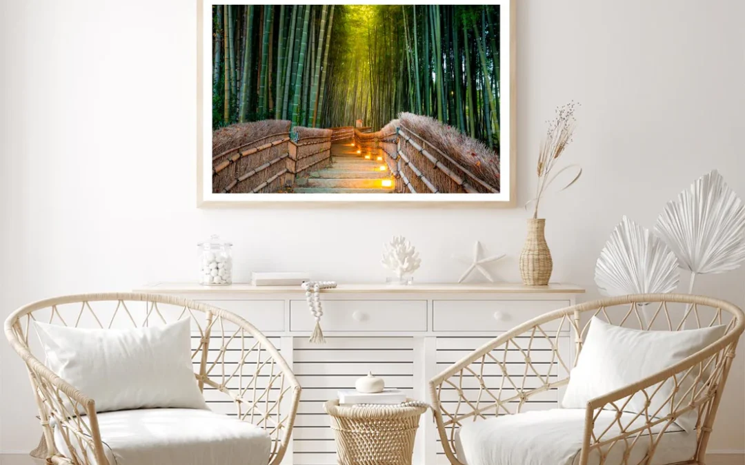 Arashiyama Bamboo Forest in Kyoto Japan Home Decor Premium Quality Poster Print Choose Your Sizes