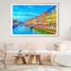 Digital Painting of Nyhavn in Denmark Home Decor Premium Quality Poster Print Choose Your Sizes - Image 2