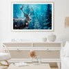 Moose In the Snowy Forest Home Decor Premium Quality Poster Print Choose Your Sizes