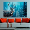 Tiger Prowling Through Dense Jungle Foliage Wall Art Decor 100% Australian Made - Image 2