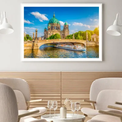 Sunset In Summer, Berlin, Germany Home Decor Premium Quality Poster Print Choose Your Sizes